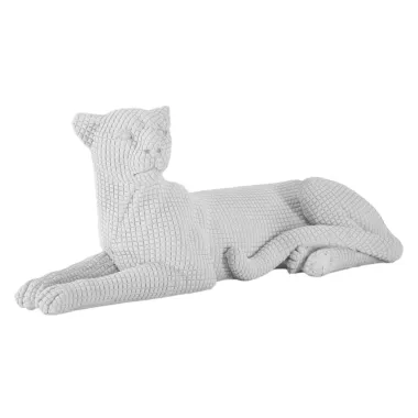 LEOPARDO Leżak Biały 38 12,5 15,3 cm